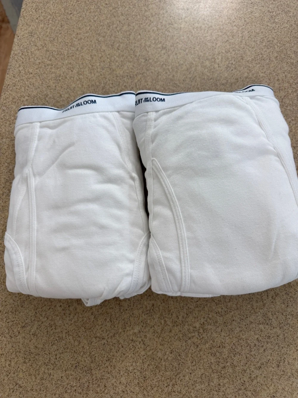 Fruit Of The Loom Men’s White Basic Briefs 11 Pair Underwear 2XL New Thity Whity